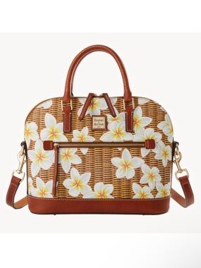 Dooney & Bourke 🆕 Plumeria Domed Satchel